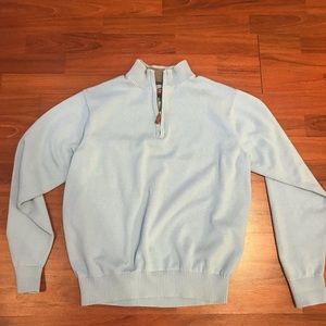 Vineyard Vines Cashmere/Cotton Qtr Zip Sweater